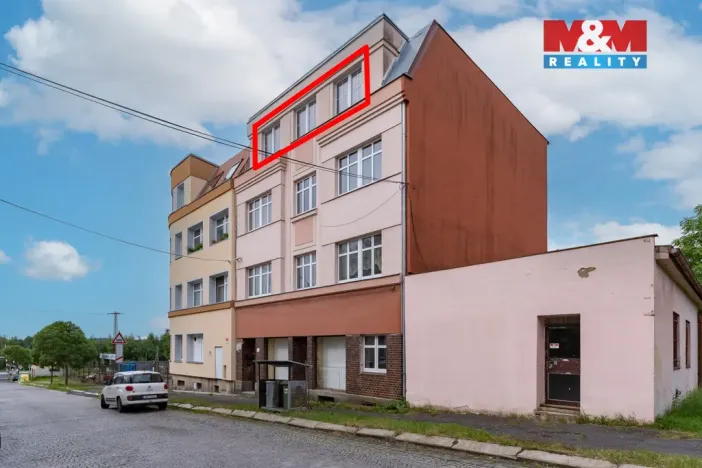 Prodej bytu 3+1, Aš, Nádražní, 65 m2