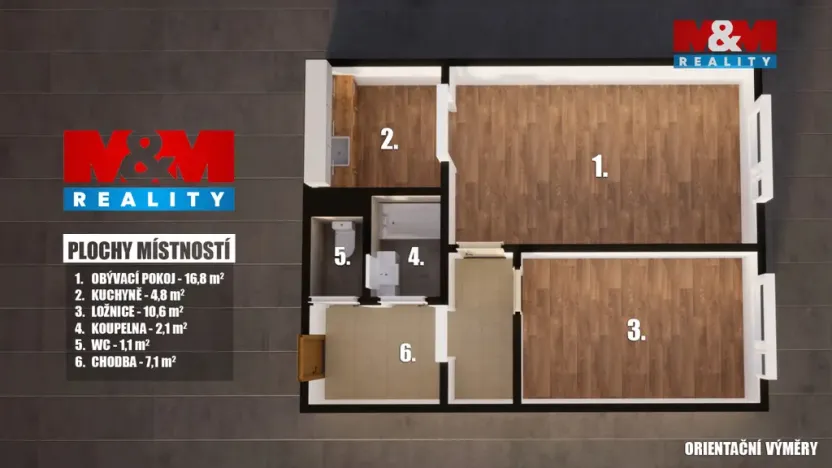 Prodej bytu 2+kk, Kolín - Kolín II, Rimavské Soboty, 43 m2
