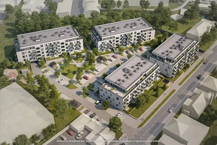 Prodej bytu 2+kk, Kladno, Ke stadionu, 50 m2