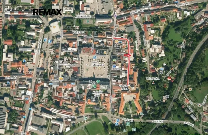 Prodej bytu 3+1, Moravská Třebová, Zámecká, 72 m2