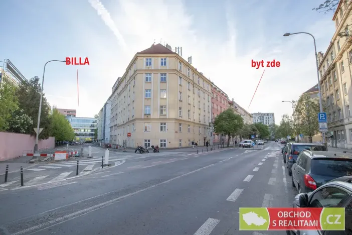Prodej bytu 2+kk, Praha - Holešovice, U Uranie, 40 m2