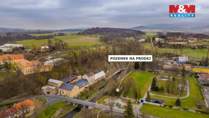 Prodej komerčního pozemku, Frýdlant, 1041 m2