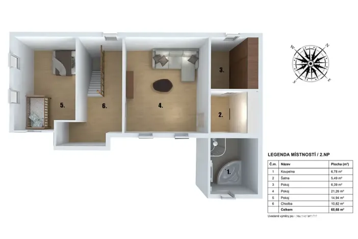 Prodej rodinného domu, Zlonín, Hlavní, 247 m2