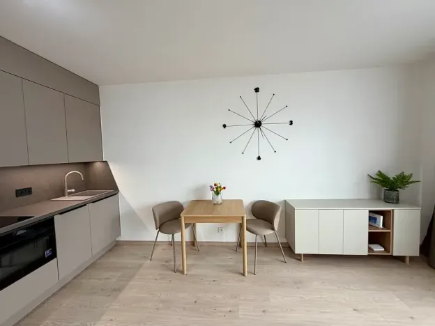 Pronájem bytu 1+kk, Praha - Vysočany, Gerstelova, 36 m2