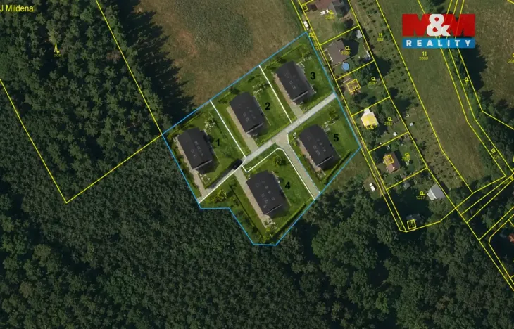 Prodej pozemku pro bydlení, Morašice, 1297 m2