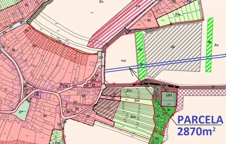 Prodej pozemku pro bydlení, Vřesovice, 2870 m2