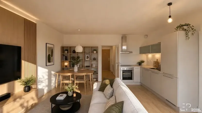 Prodej bytu 1+kk, Praha - Kbely, Pod Nouzovem, 34 m2