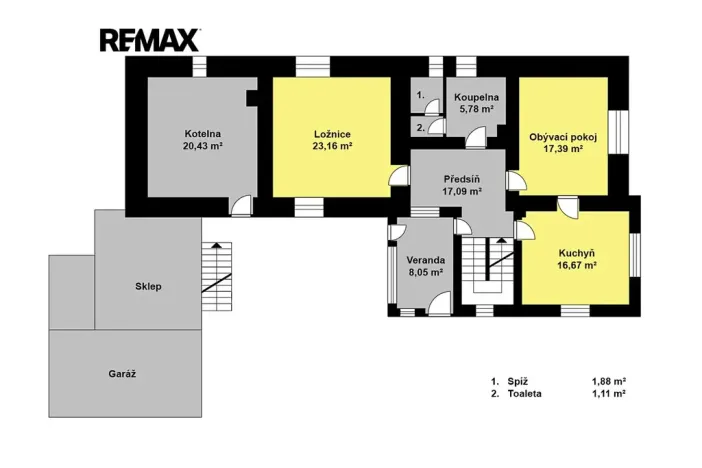 Prodej rodinného domu, Leština u Světlé, 240 m2