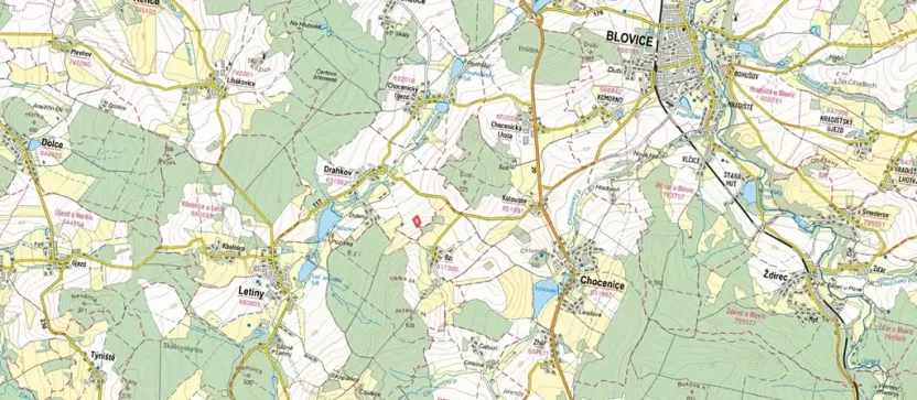 Prodej pole, Drahkov, 4788 m2