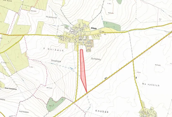 Prodej podílu komerčního pozemku, Stěžery, 18296 m2