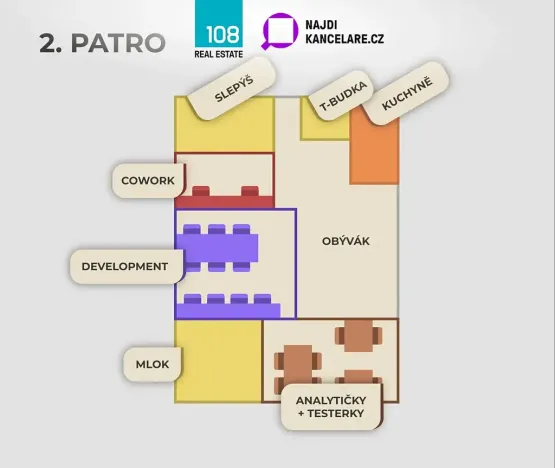 Pronájem kanceláře, Praha - Dejvice, Evropská, 274 m2