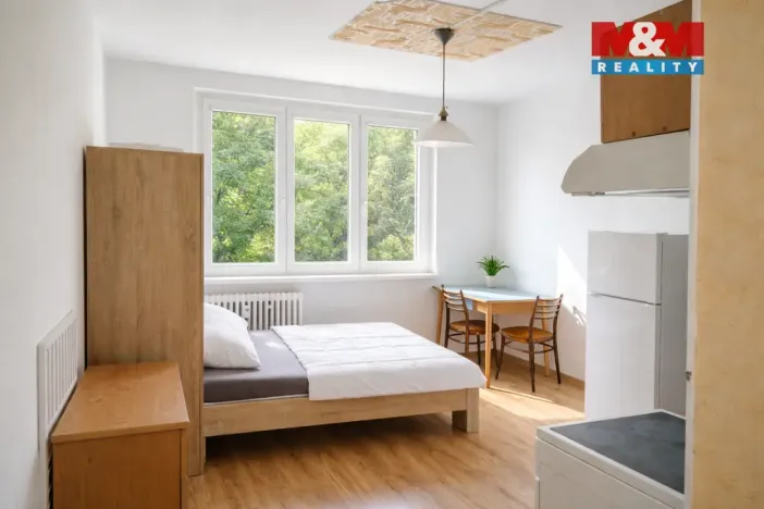 Pronájem bytu 1+kk, Jirkov, Studentská, 20 m2