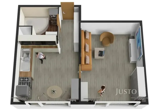 Prodej bytu 1+1, Ústí nad Labem, Meruňková, 35 m2