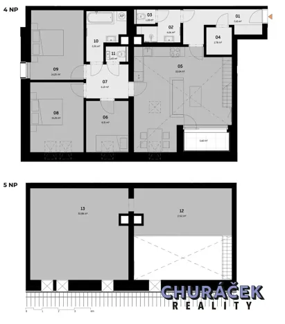 Prodej bytu 5+kk, Abertamy, Plešivecká, 165 m2