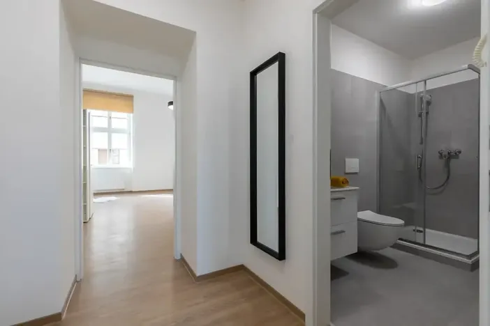 Pronájem bytu 1+kk, Brno, Poštovská, 46 m2