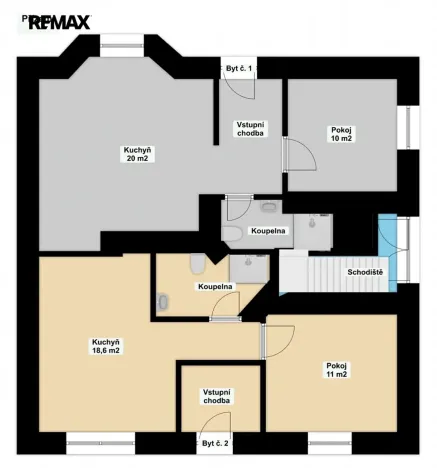 Pronájem bytu 2+kk, Praha - Smíchov, U Malvazinky, 38 m2