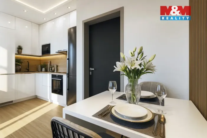 Prodej bytu 1+kk, Kralupy nad Vltavou, 42 m2