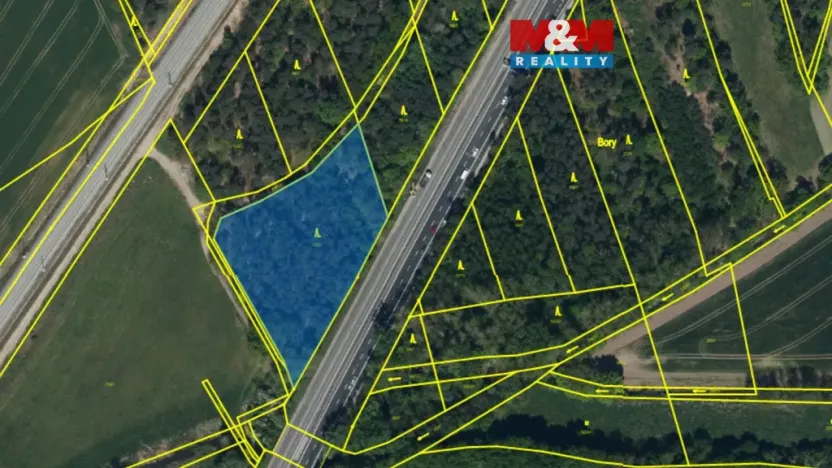 Prodej lesa, Pardubice - Trnová, 3361 m2