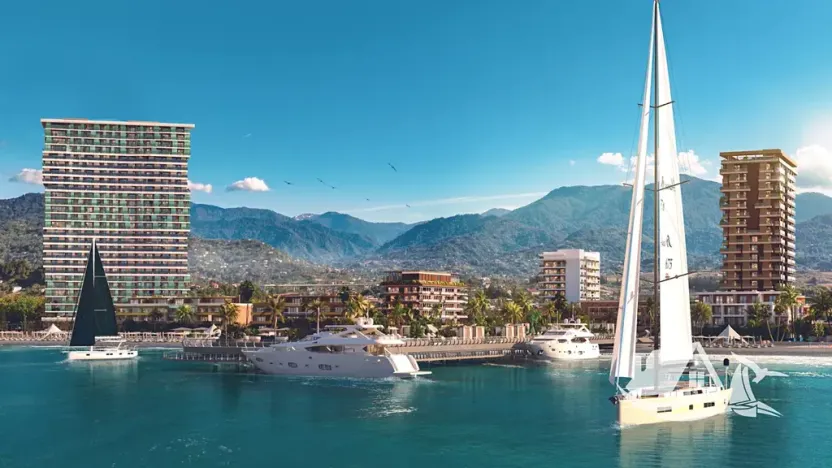 Prodej bytu 1+kk, Batumi, Gruzie, 43 m2