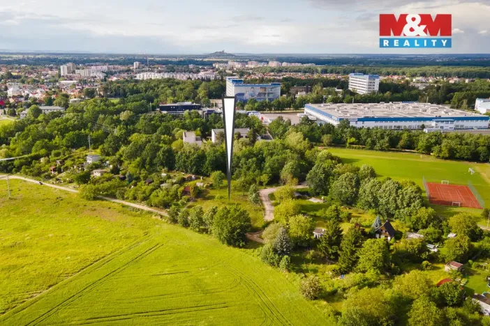 Prodej zahrady, Pardubice, 412 m2