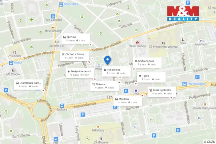 Prodej bytu 1+kk, Praha - Chodov, Machkova, 29 m2