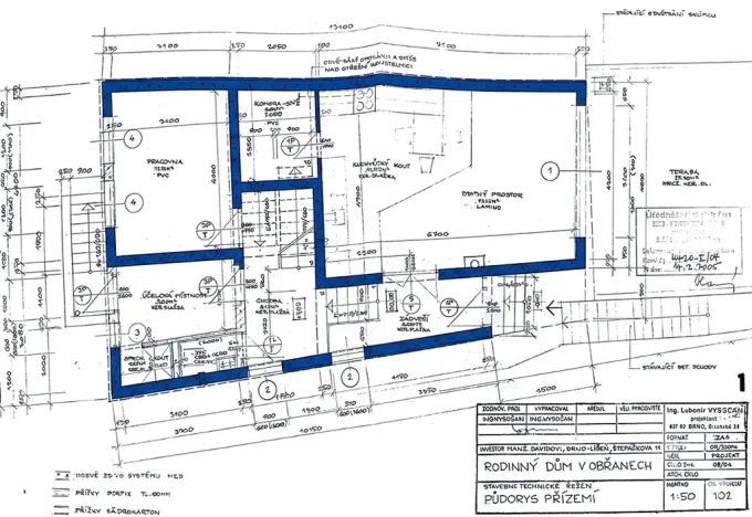 Prodej rodinného domu, Brno, Fryčajova, 140 m2