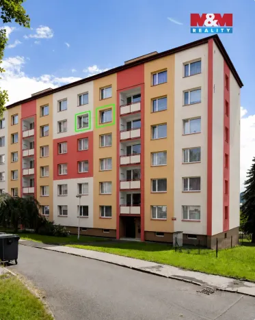 Prodej bytu 2+1, Děčín - Děčín VI-Letná, Weberova, 68 m2