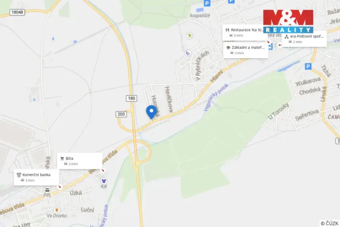 Pronájem bytu 2+kk, Tlučná, Tlučenská kolonie, 40 m2