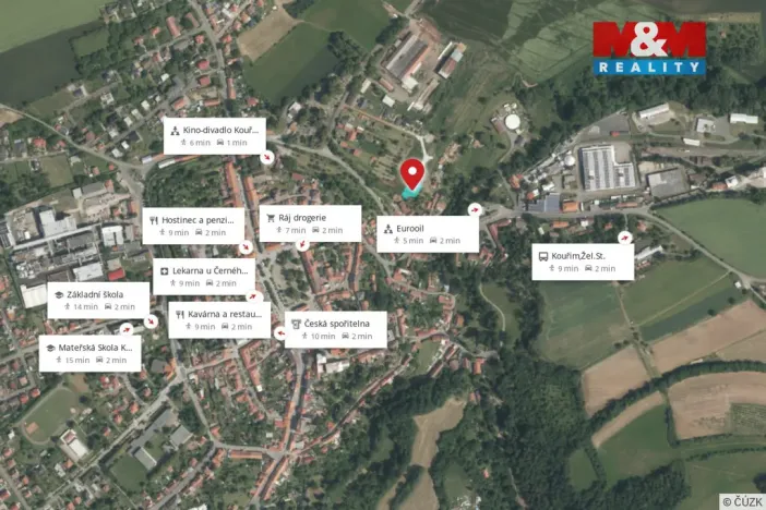 Prodej pozemku pro bydlení, Kouřim, Na Salabce, 6717 m2