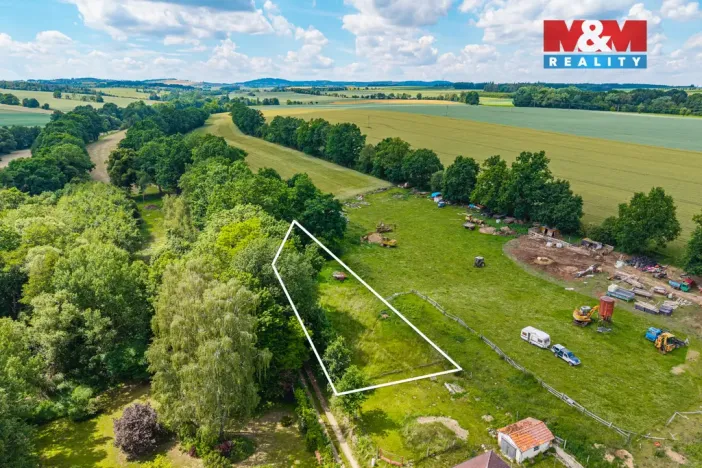 Prodej pozemku pro bydlení, Nová Ves u Mladé Vožice, 1850 m2