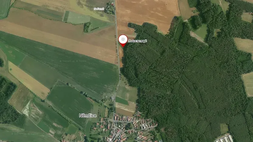 Prodej pole, Němčice, 1388 m2