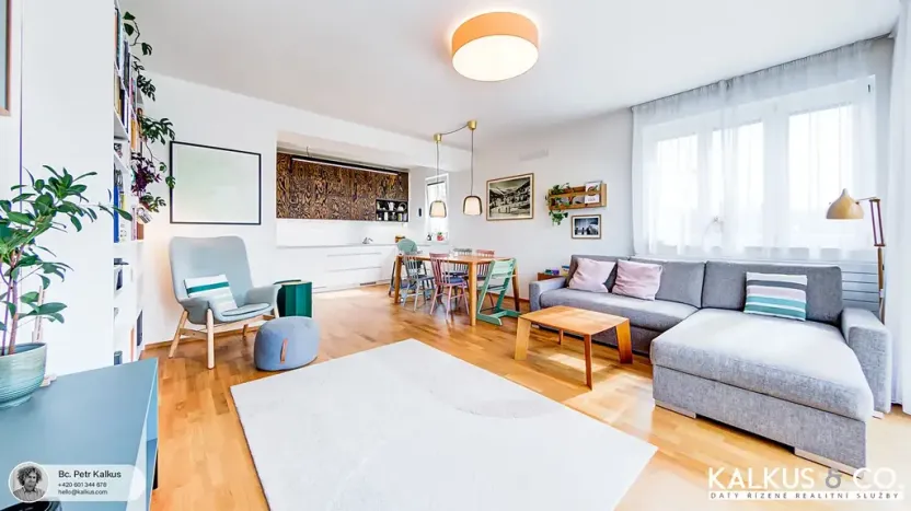 Pronájem bytu 3+kk, Praha - Podolí, V Ondřejově, 85 m2