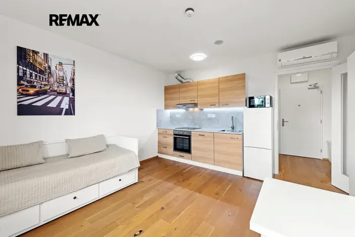 Pronájem bytu 1+kk, Praha - Vinohrady, Perucká, 27 m2