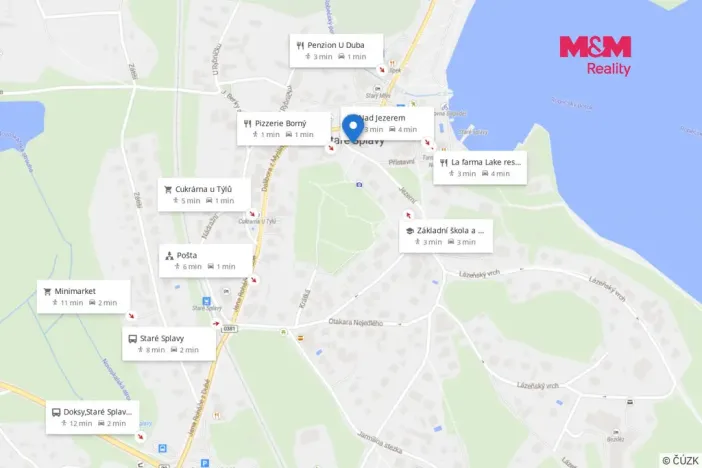 Prodej bytu 2+1, Doksy - Staré Splavy, Pod Borným, 44 m2