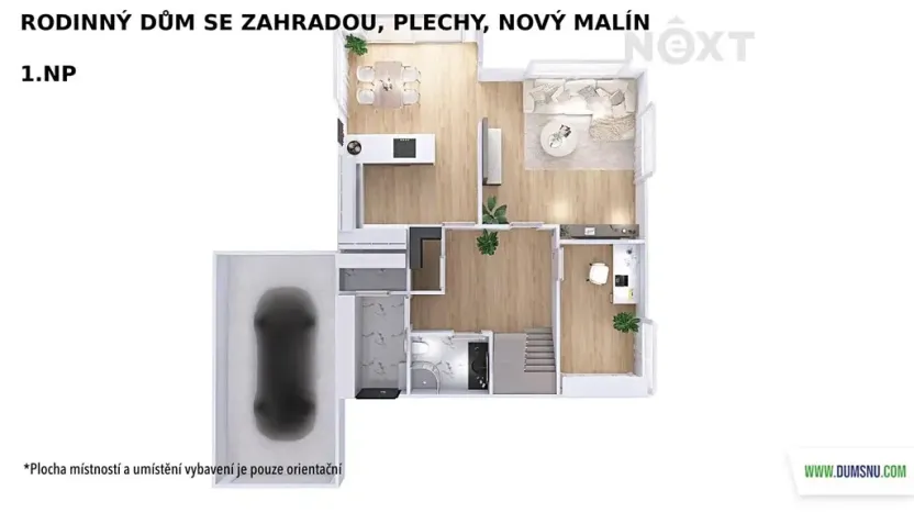 Prodej rodinného domu, Nový Malín, 176 m2
