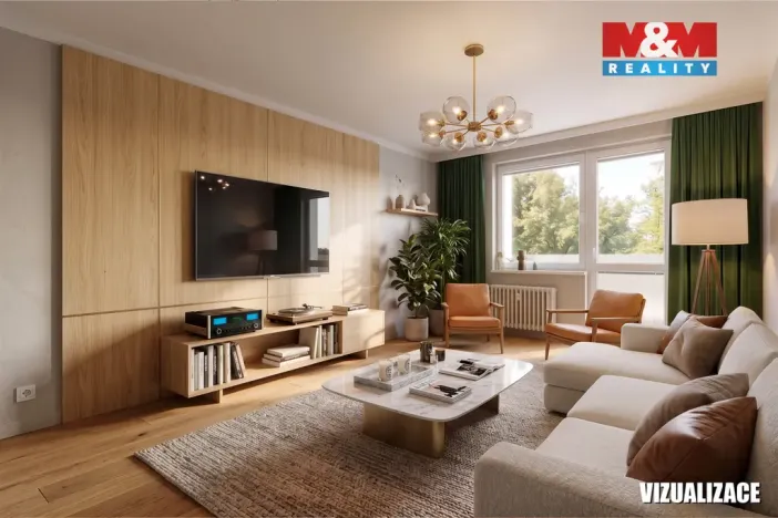 Prodej bytu 2+1, Jablonec nad Nisou - Mšeno nad Nisou, Boženy Němcové, 60 m2