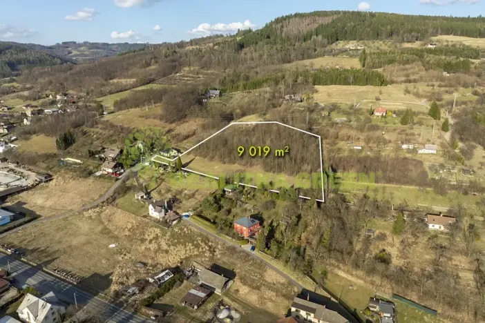 Prodej pozemku pro bydlení, Vsetín, Lázky, 9019 m2