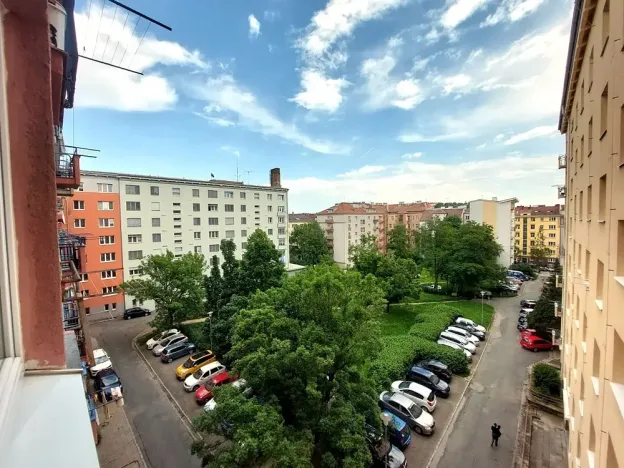 Pronájem bytu 2+kk, Brno - Veveří, Jana Uhra, 36 m2