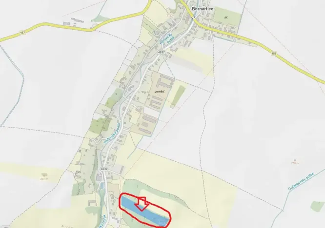 Prodej lesa, Bernartice, 23360 m2