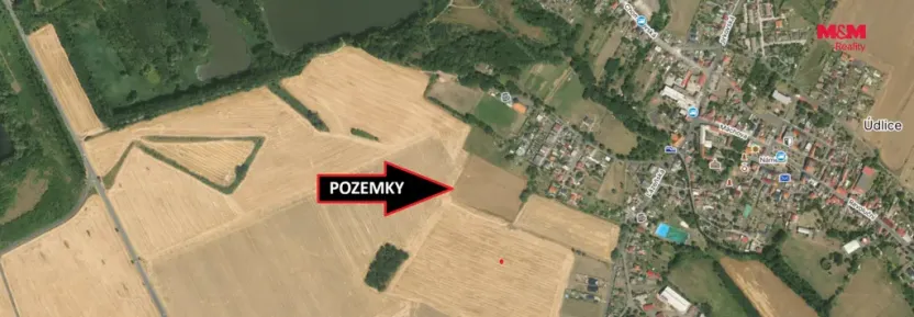 Prodej pole, Údlice, 10482 m2