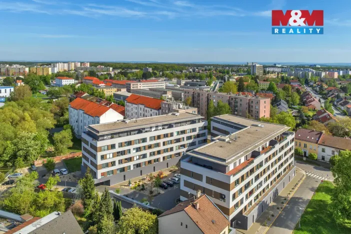 Pronájem bytu 2+kk, Pardubice - Bílé Předměstí, Husova, 58 m2