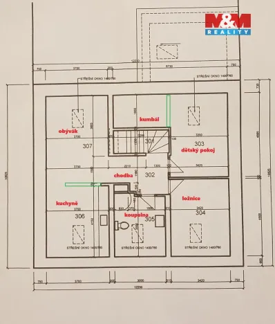 Prodej bytu 3+1, Morkovice-Slížany - Morkovice, Nádražní, 109 m2
