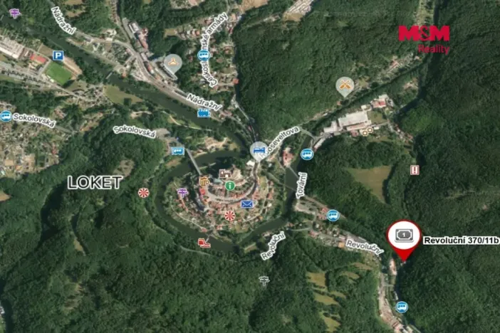 Prodej činžovního domu, Loket, Revoluční, 746 m2