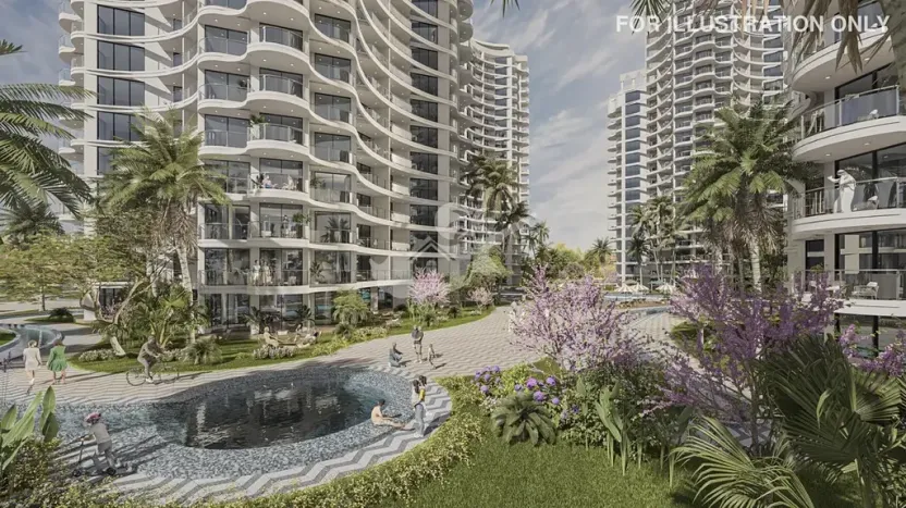 Prodej bytu 2+kk, Trikomo, Kypr, 72 m2
