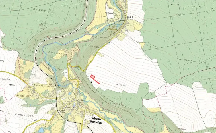 Prodej pole, Chrast, 2238 m2