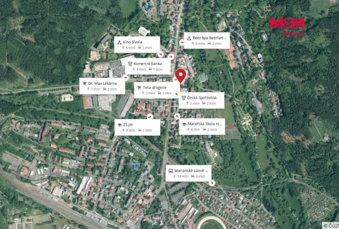 Prodej obchodního prostoru, Mariánské Lázně, Hlavní třída, 663 m2