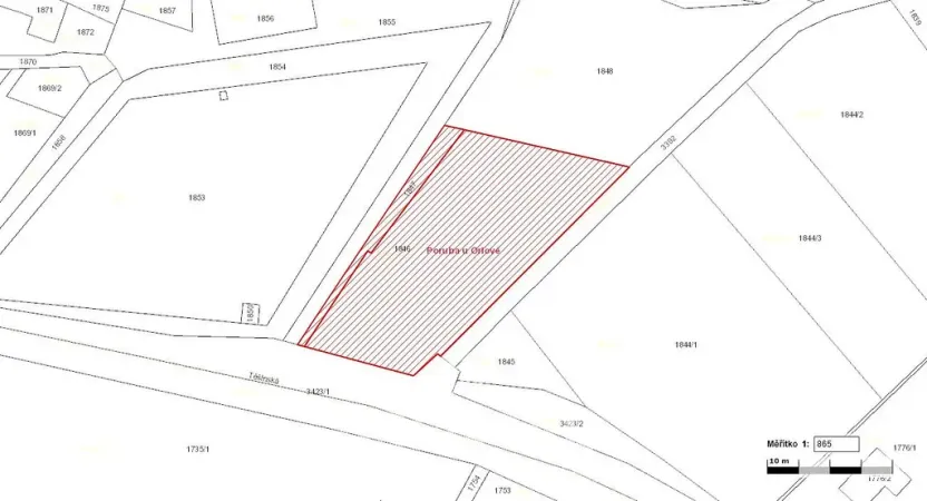 Prodej pozemku, Orlová - Poruba, Těšínská, 4096 m2