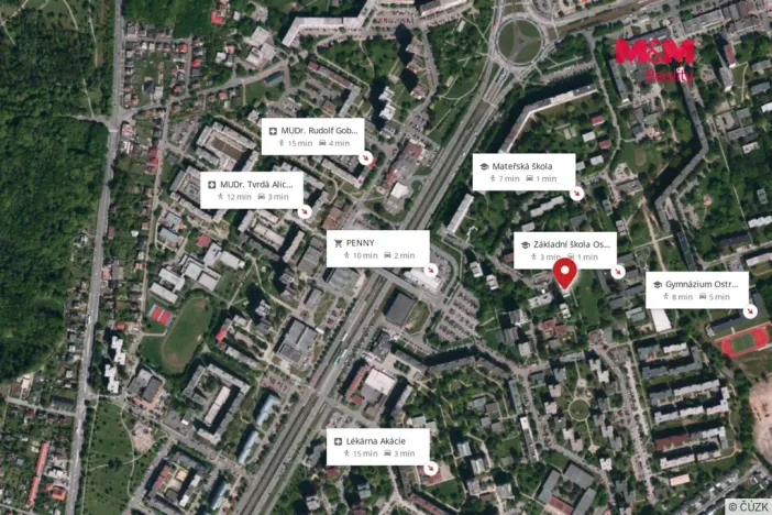 Prodej bytu 2+1, Ostrava - Hrabůvka, Alberta Kučery, 55 m2