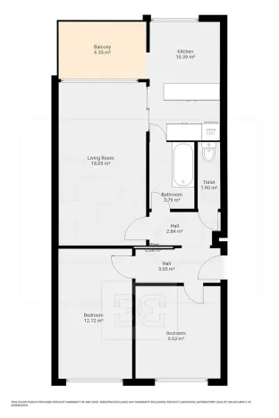 Pronájem bytu 3+1, Praha - Kobylisy, Kyselova, 64 m2