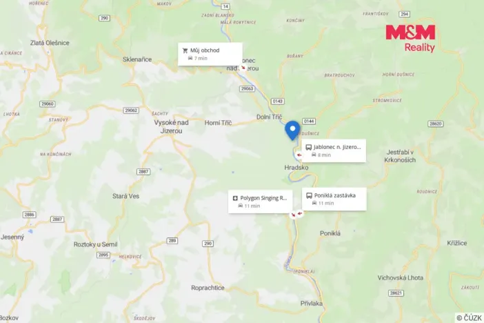 Prodej lesa, Jablonec nad Jizerou - Dolní Tříč, 18052 m2